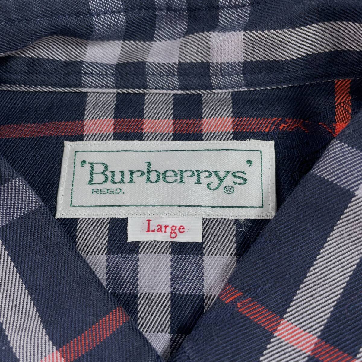 美品 Burberrys' バーバリーズ 長袖 チェック シャツ ブラウス 美品 Burberrys' バーバリーズ 長袖 チェック シャツ ブラウス