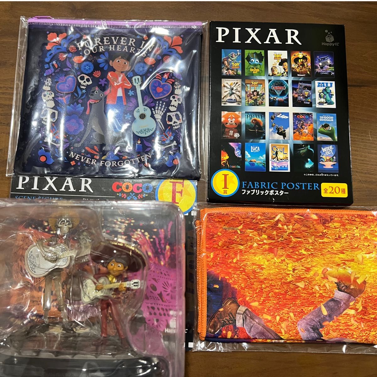 6点セット ディズニー ピクサー HAPPYくじ リメンバーミー Disney セブンイレブン happyくじ ピクサー PIXAR リメンバーミー