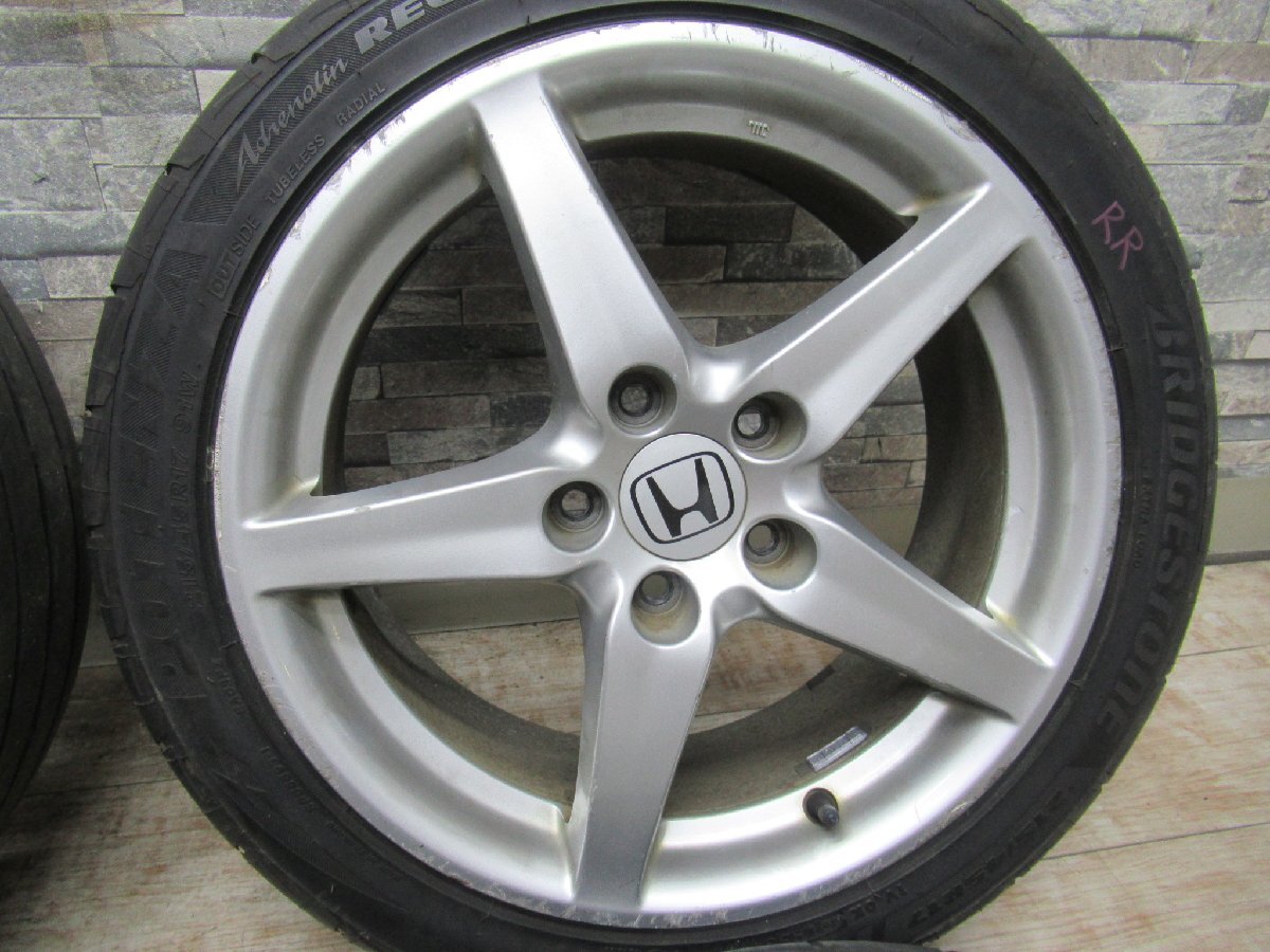  Honda Integra type R previous term LA-DC5 K20A* tire original wheel 17 -inch *H15-60 private person sama name addressed to delivery un- possible 