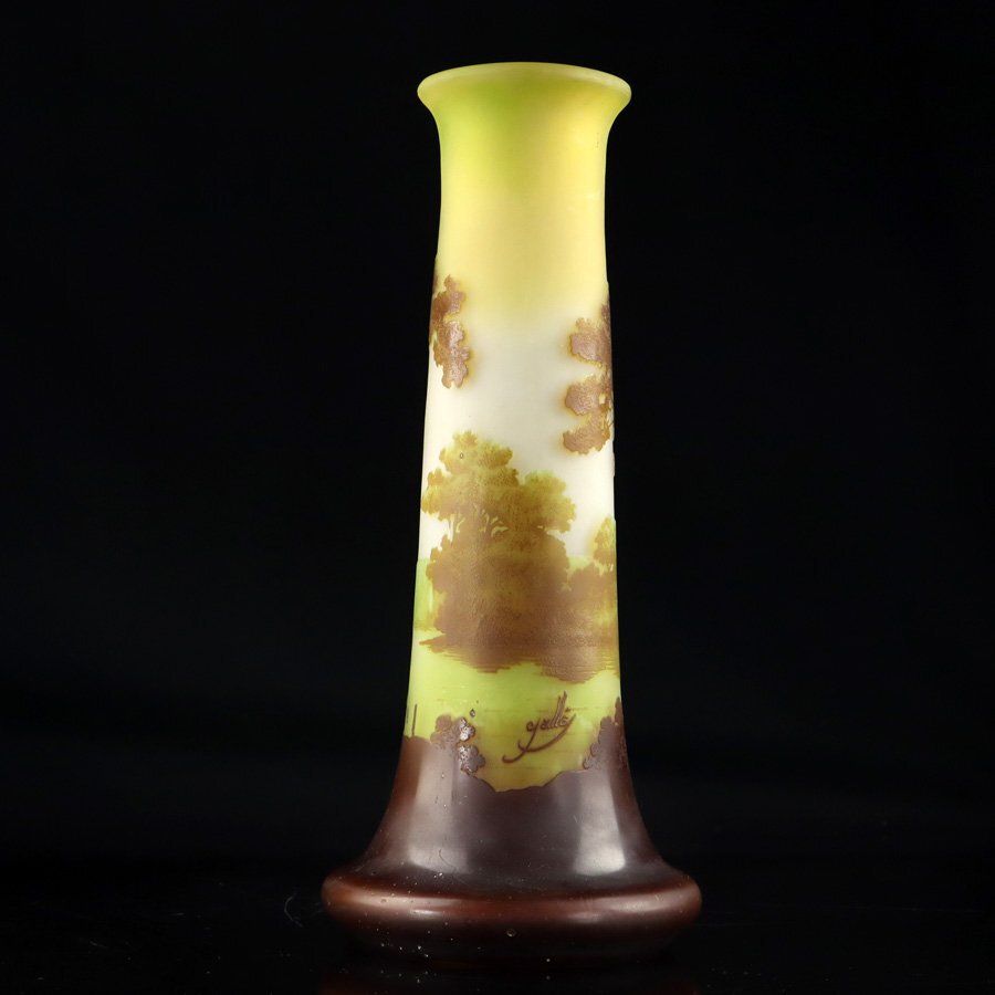 【新作入荷!!】 魁◇名家コレクション エミール・ガレ Galle Emile 本物保証 工芸ガラス