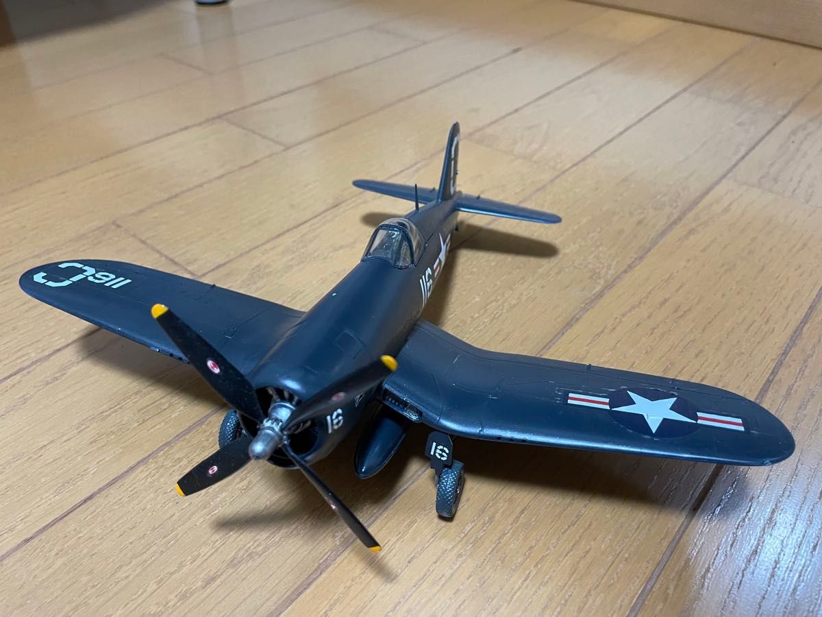 1/48 F4Uコルセア WW2アメリカ海軍 艦上戦闘機 プラモデル完成品 1/48 F4Uコルセア WW2アメリカ海軍 艦上戦闘機 プラモデル完成品