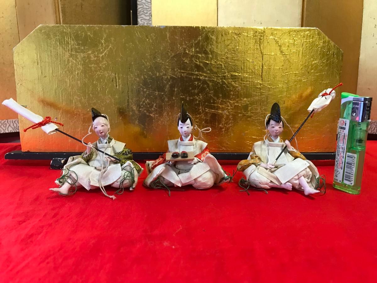 特注品 珍品 希少》大正時代のお雛様 極小芥子雛15人揃 ひな祭り 特注品 珍品 希少》大正時代のお雛様 極小芥子雛15人揃 ひな祭り