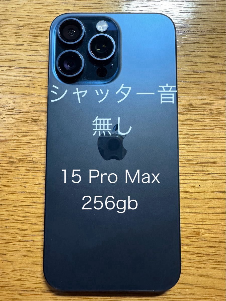 シャッター音なし! iPhone 15 Pro Max 256GB 海外版(海外版 シャッター音なし! iPhone 15 Pro Max 256GB 海外版(海外版
