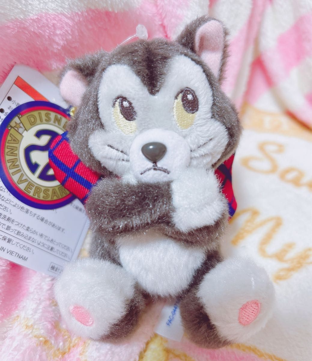 フィガロ ぬいぐるみ チャーム キーホルダー ディズニーシー フィガロ ぬいぐるみ チャーム キーホルダー ディズニーシー