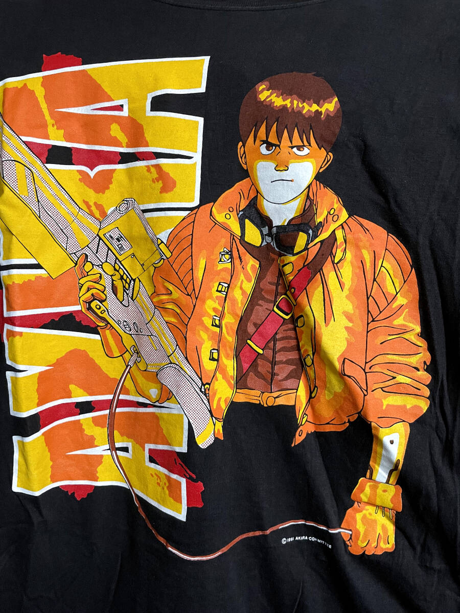 1991 AKIRA COMMITTEE KANEDA T-SHIRT tee Vintage 90年代 1991 AKIRA COMMITTEE KANEDA T-SHIRT tee Vintage 90年代