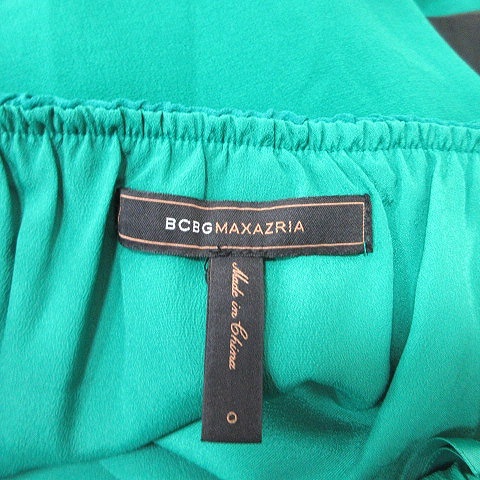  Be si- Be ji- Max Azria BCBGMAXAZRIA One-piece Mini bare top шифон 0 зеленый зеленый /YI женский 