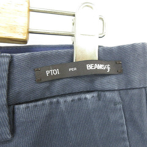 pi- tea Zero Uno PT01 BEAMS Beams stretch chino pants navy blue navy 44 chinos men's 