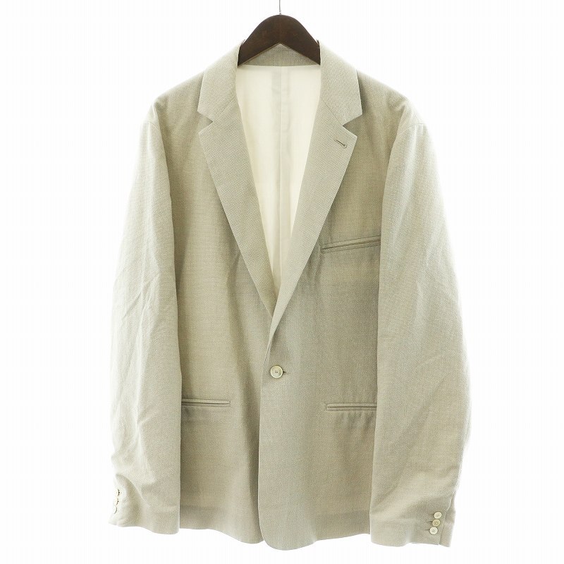 セヤ Seya. 22SS EDIFICE別注 Dry wool silk Big JK テーラード セヤ Seya. 22SS EDIFICE別注 Dry wool silk Big JK テーラード