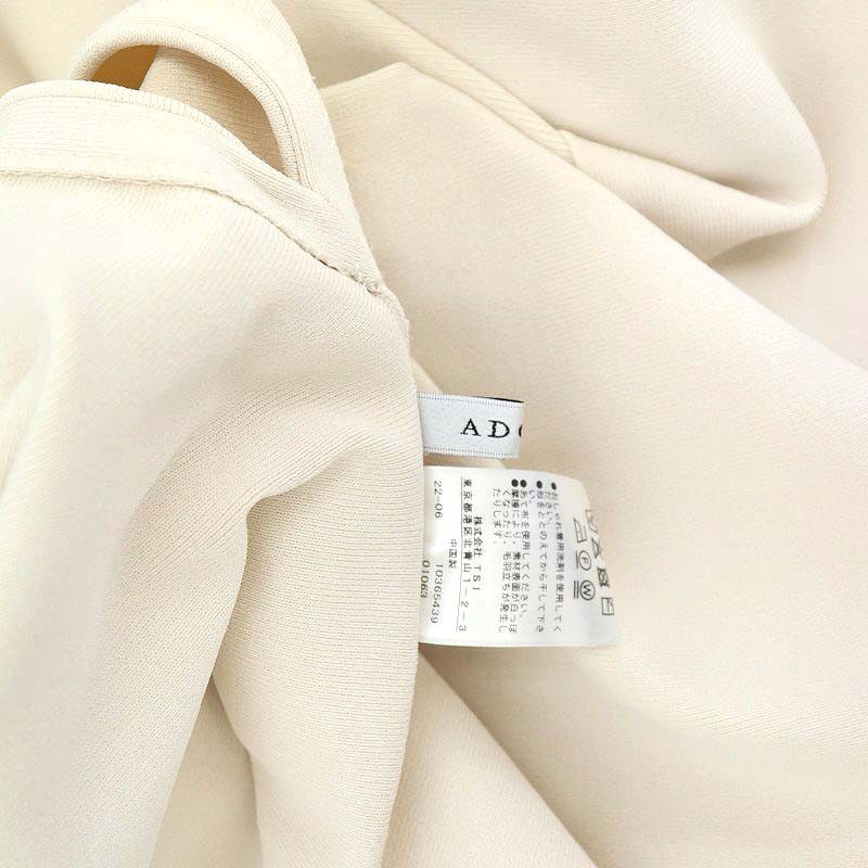  Adore ADORE 22AW dry stretch flair poncho knitted cut and sewn French sleeve 38 M light beige /AT #OS lady's 