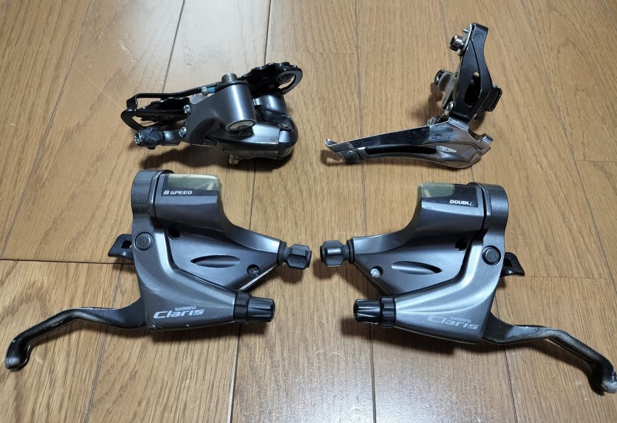 SHIMANO シマノ Claris クラリス 変速セット 2×8速 フラットバー SHIMANO シマノ Claris クラリス 変速セット 2×8速 フラットバー