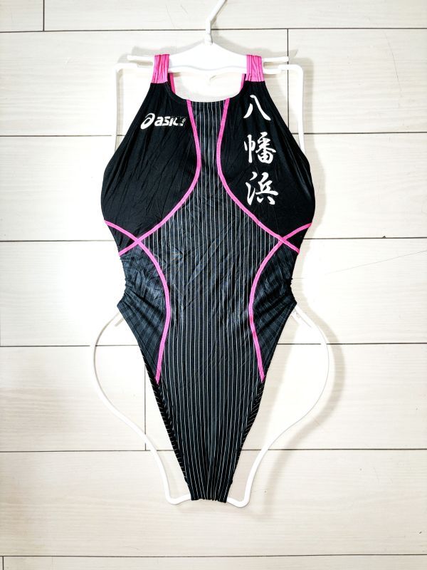 アシックス 女子競泳水着 美品 15アシックス女子競泳水着M☆ハイドロSP TLINER TYPEZERO