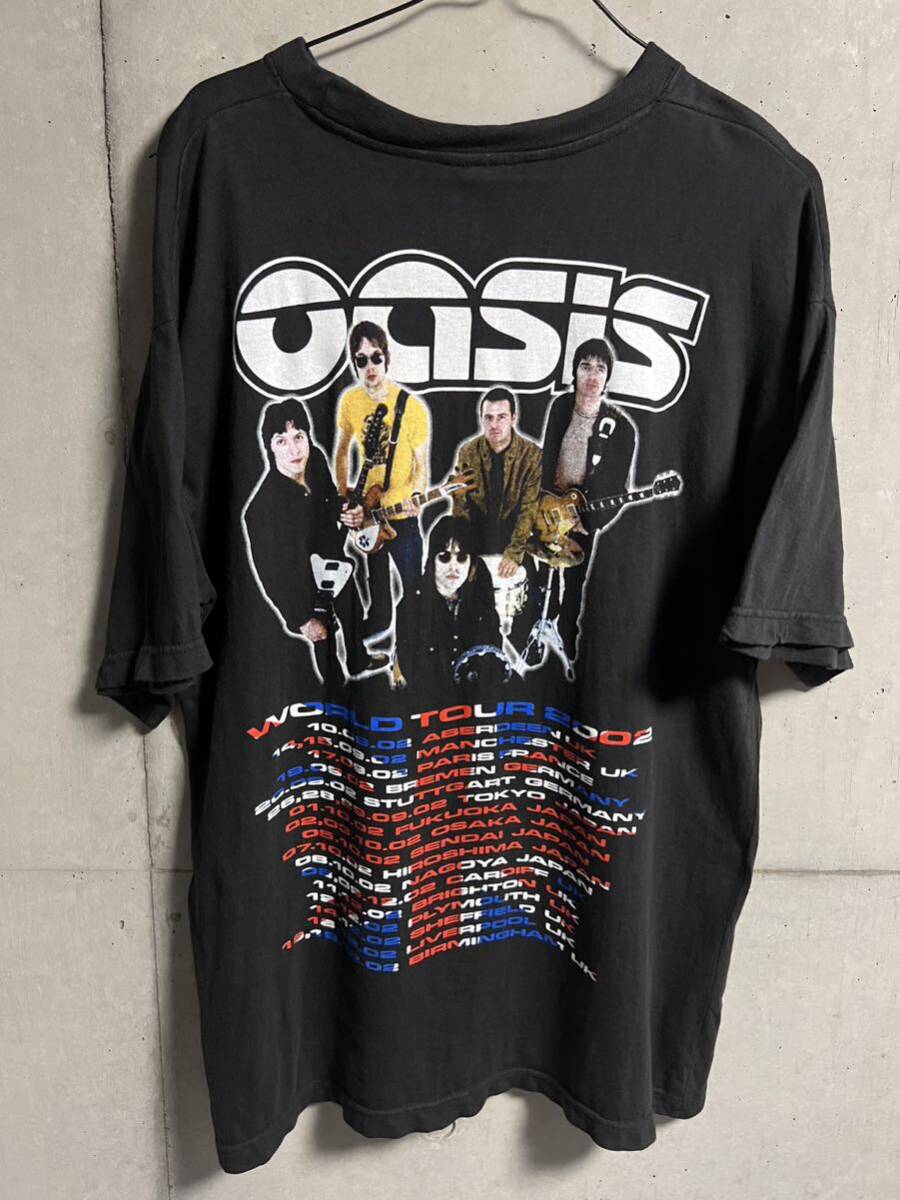 00s ヴィンテージ OASIS WORLD TOUR Tシャツ オアシス ワールド 00s ヴィンテージ OASIS WORLD TOUR Tシャツ オアシス ワールド
