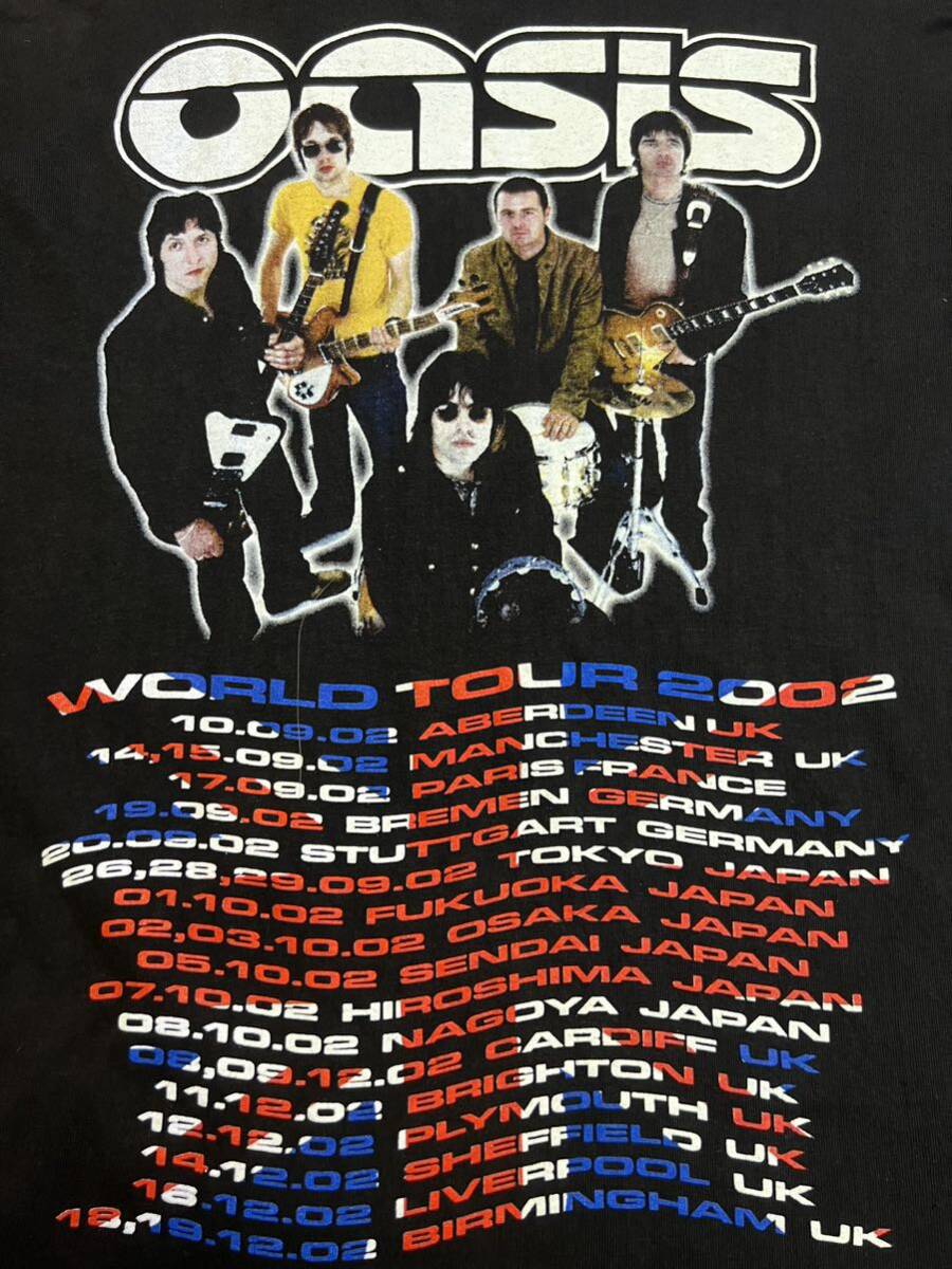 00s ヴィンテージ OASIS WORLD TOUR Tシャツ オアシス ワールド 00s ヴィンテージ OASIS WORLD TOUR Tシャツ オアシス ワールド