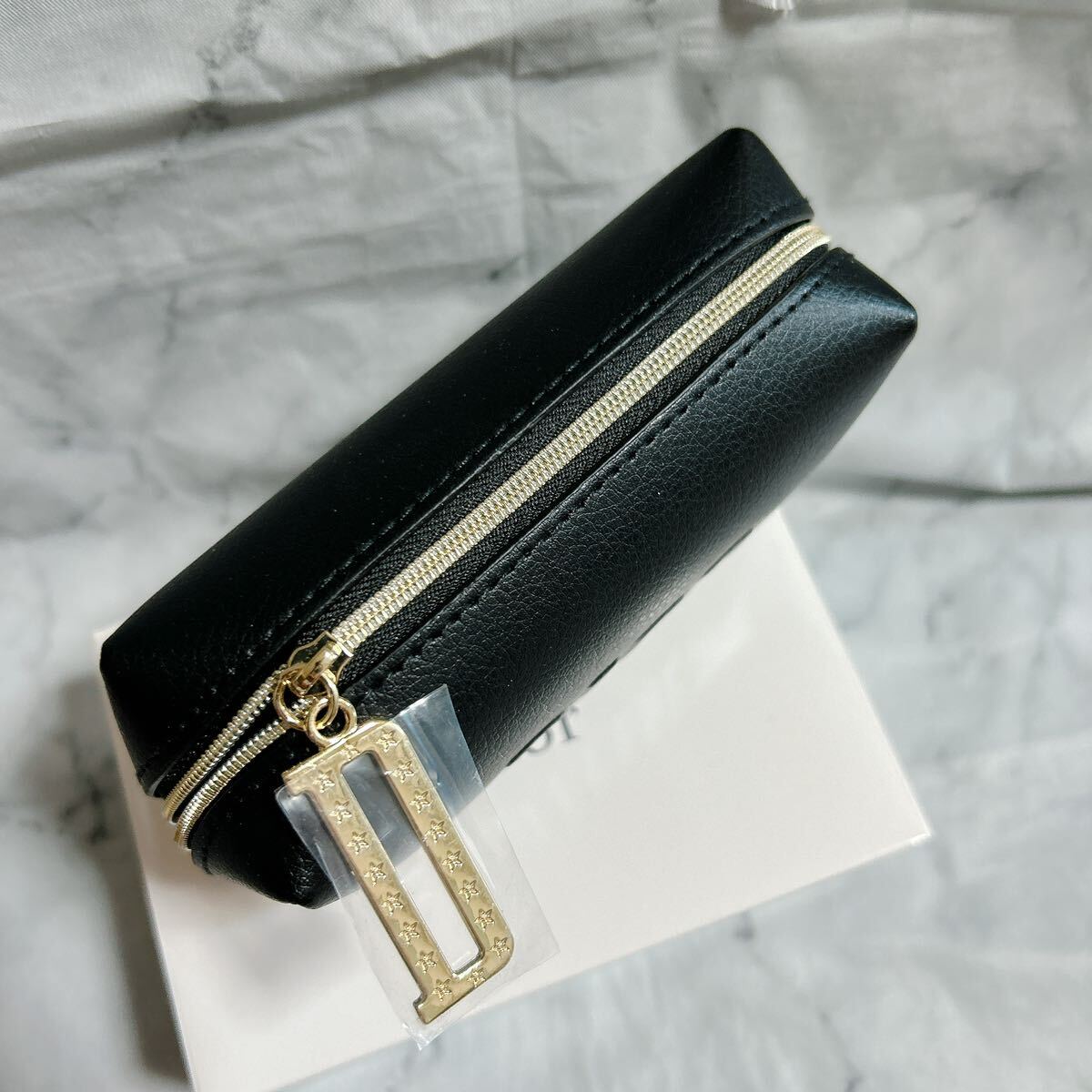 激レア 未使用本物 christian dior ポーチ ミニ ブラック 黒 激レア 未使用本物 christian dior ポーチ ミニ ブラック 黒