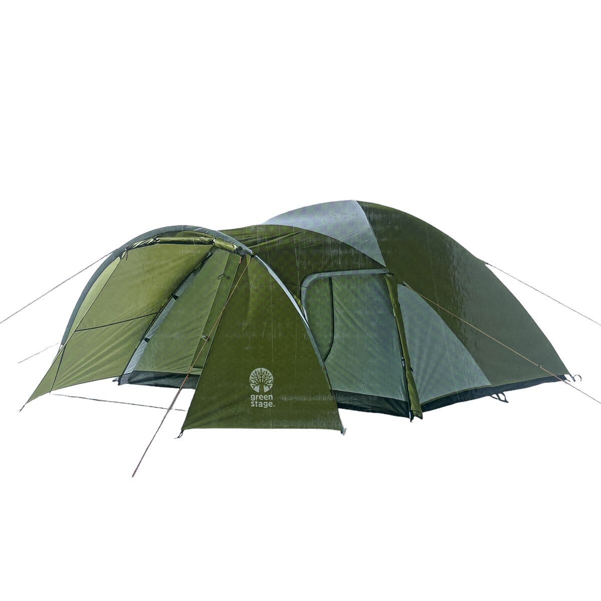 【新品未開封】 green stage ☆ 2ルームドームテント 2ルームドームテント green stage キャプテンスタッグ