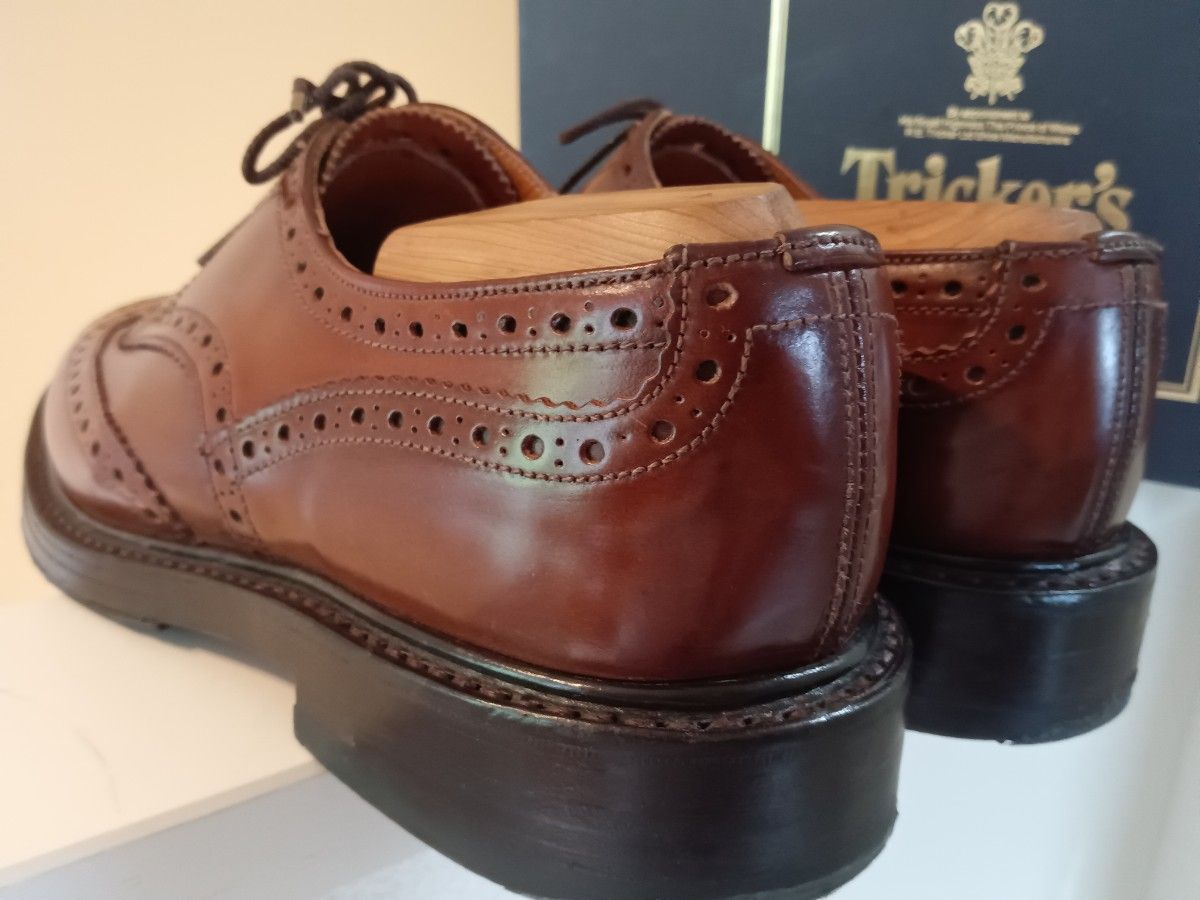 希少】Tricker's Bourton Shell Cordovan#オールデンコードバン 希少】Tricker's Bourton Shell Cordovan#オールデンコードバン