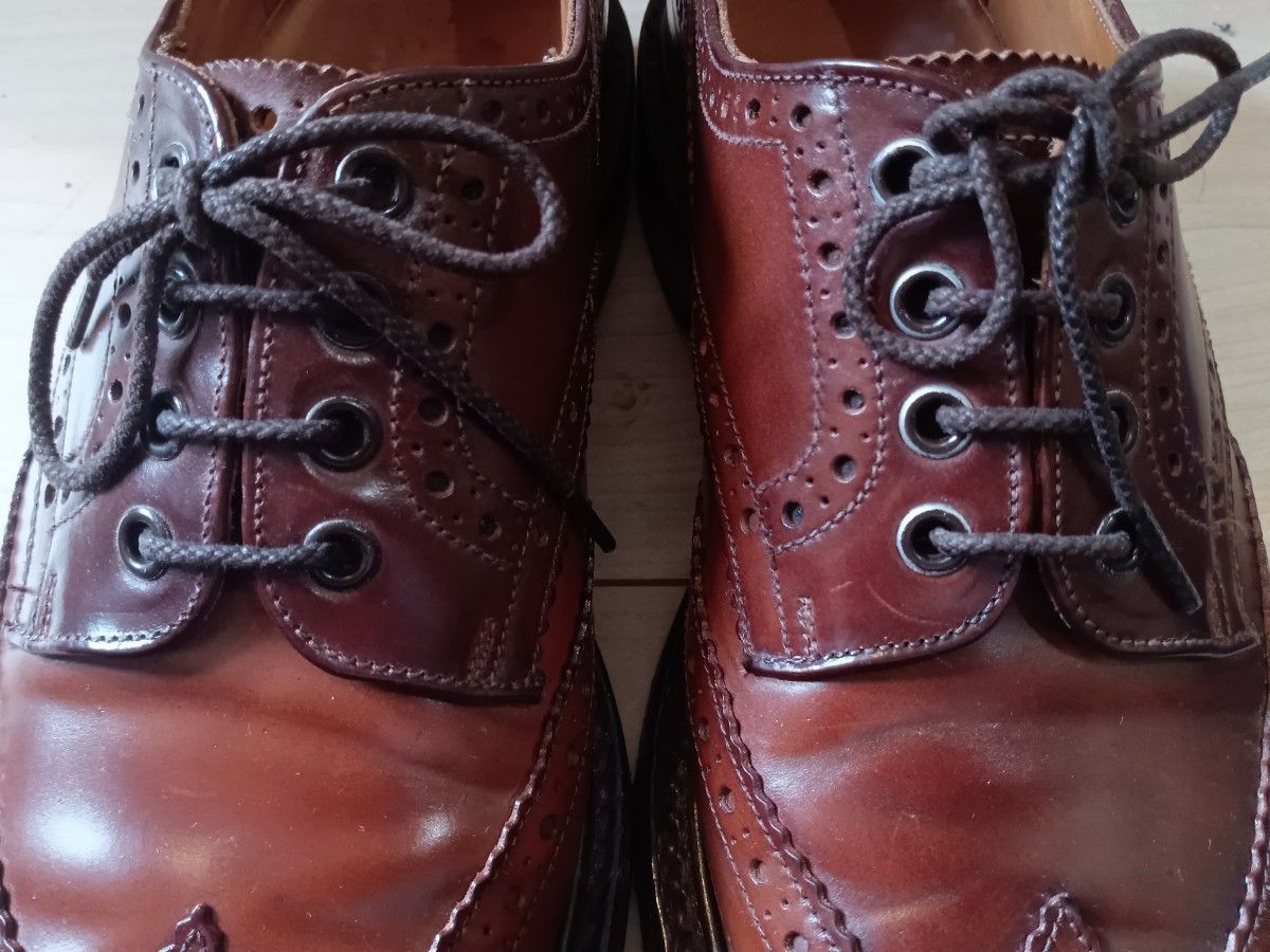 希少】Tricker's Bourton Shell Cordovan#オールデンコードバン 希少】Tricker's Bourton Shell Cordovan#オールデンコードバン