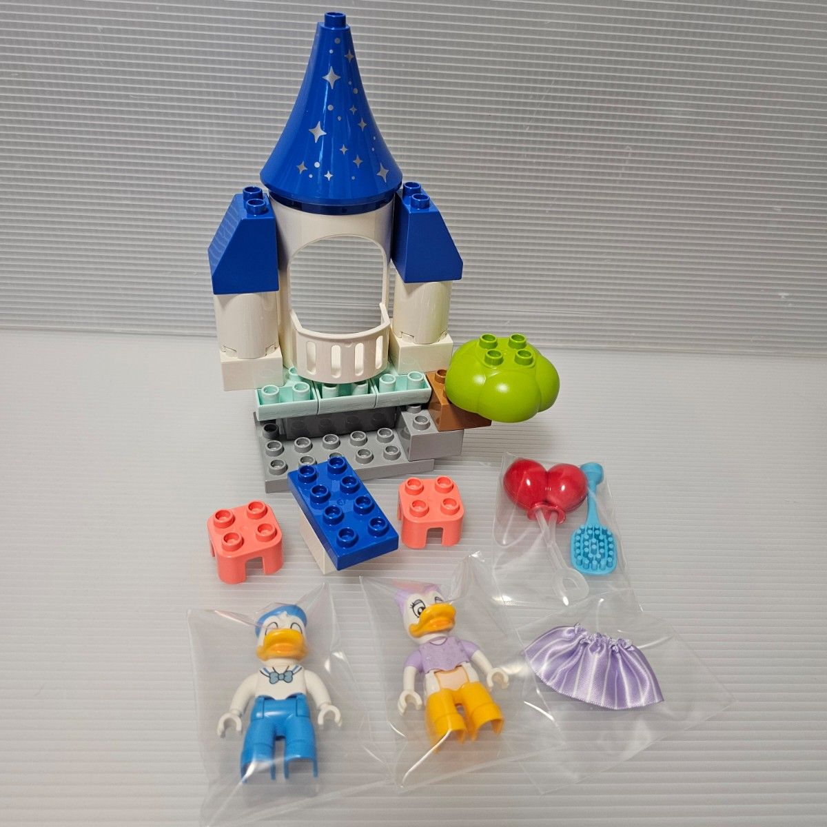 (102)新品未使用パーツ レゴ デュプロ ディズニー ドナルド デイジーセット  LEGO Duplo Disney