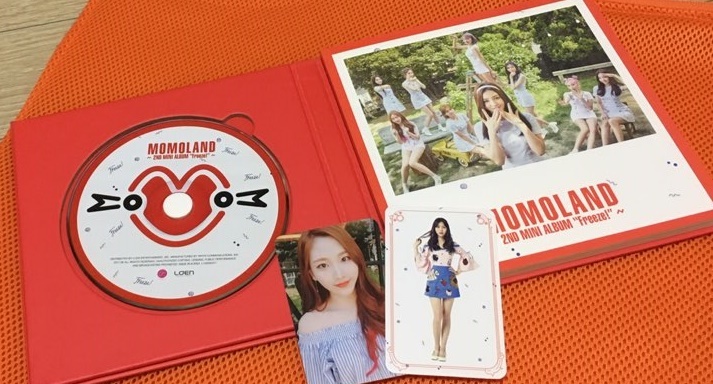 ◆Momoland 2nd Mini Album 『Freeze!』 全員直筆サイン非売CD◆韓国_画像4