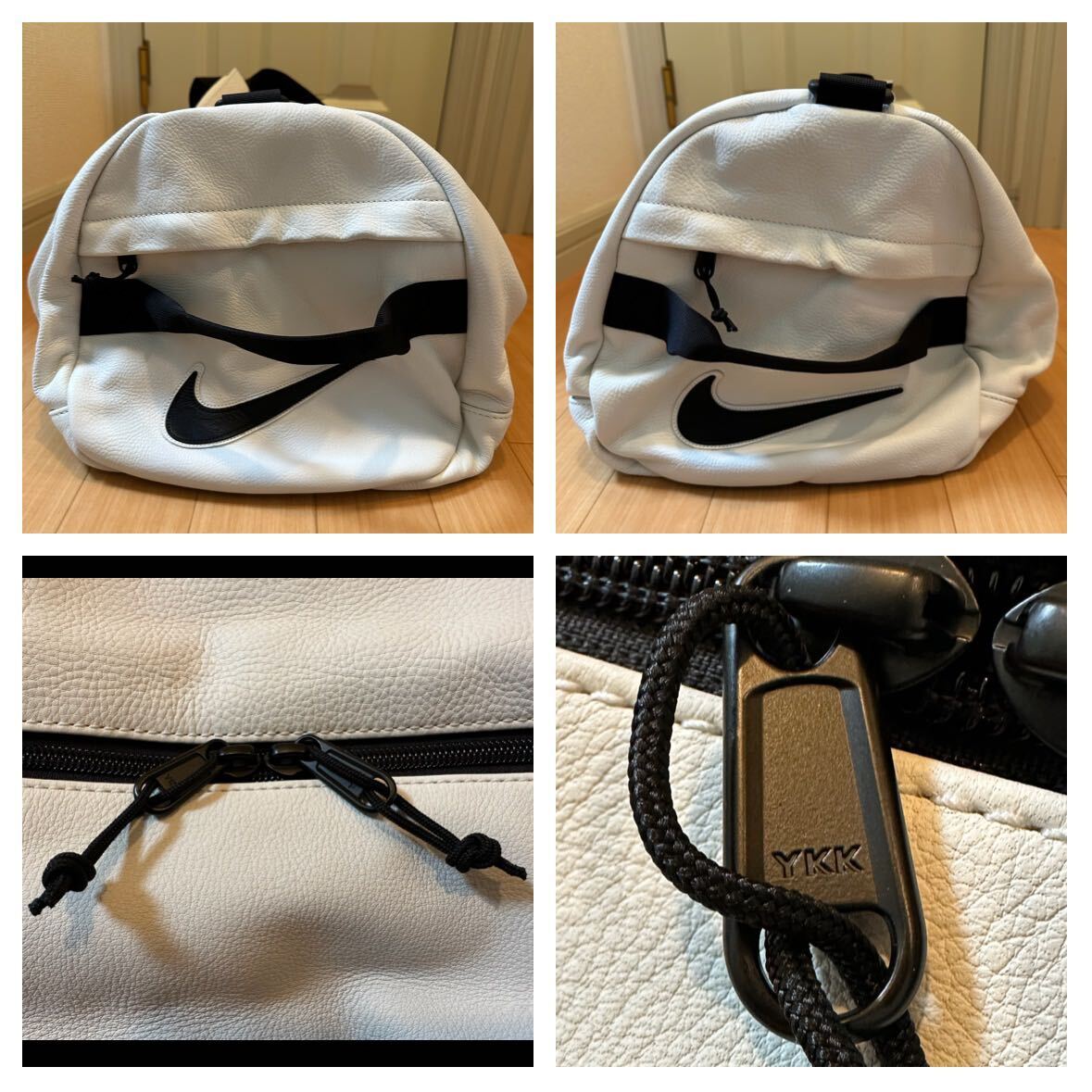 Supreme Nike Leather Duffle Bag White シュプリーム ナイキ Supreme Nike Leather Duffle Bag White シュプリーム ナイキ