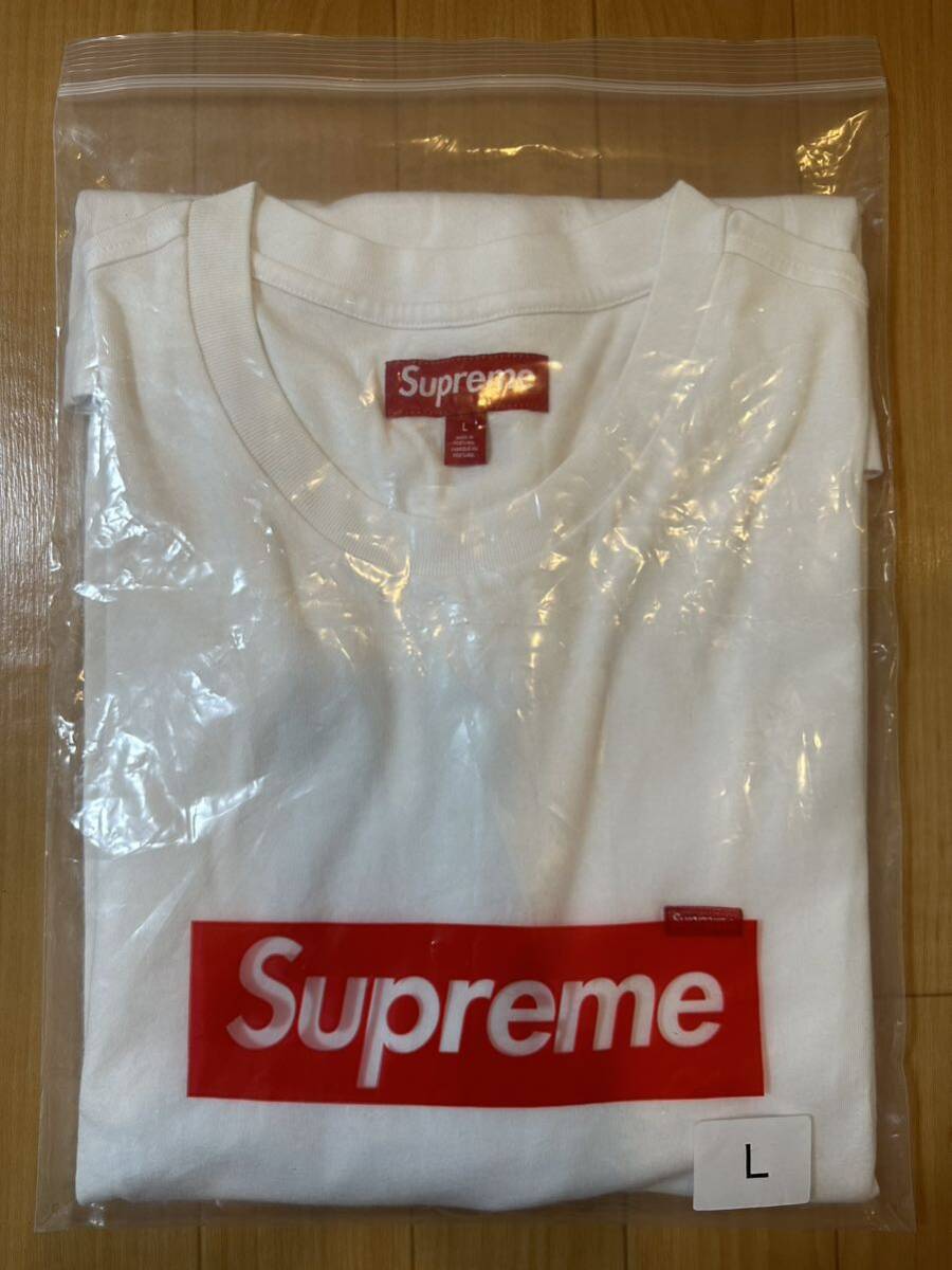 L Supreme Small Box Logo Tee White Large シュプリーム L Supreme Small Box Logo Tee White Large シュプリーム