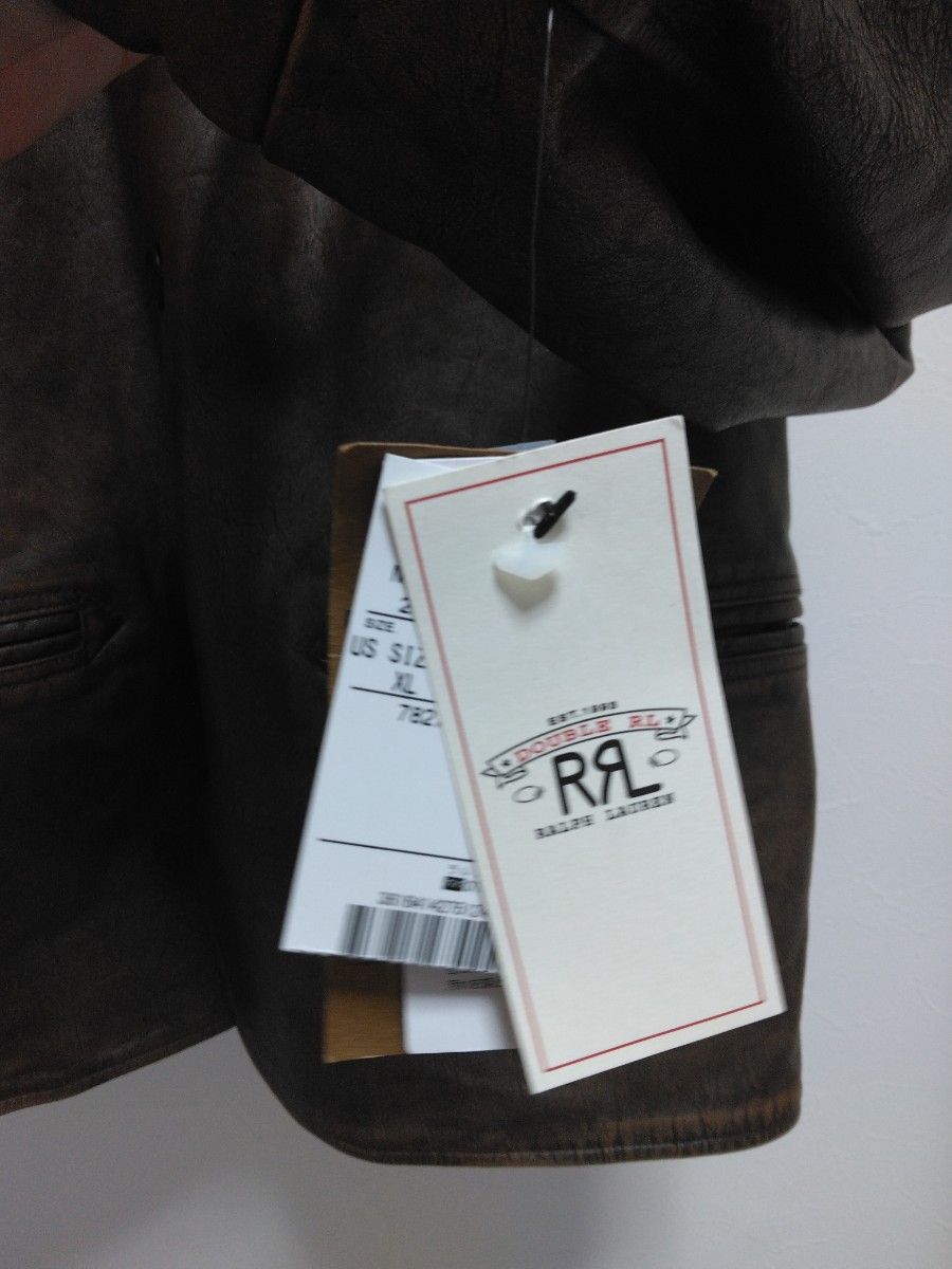 新品 24SS RRL ダブルアールエル レザー カーコート ラルフ 新品 24SS RRL ダブルアールエル レザー カーコート ラルフ