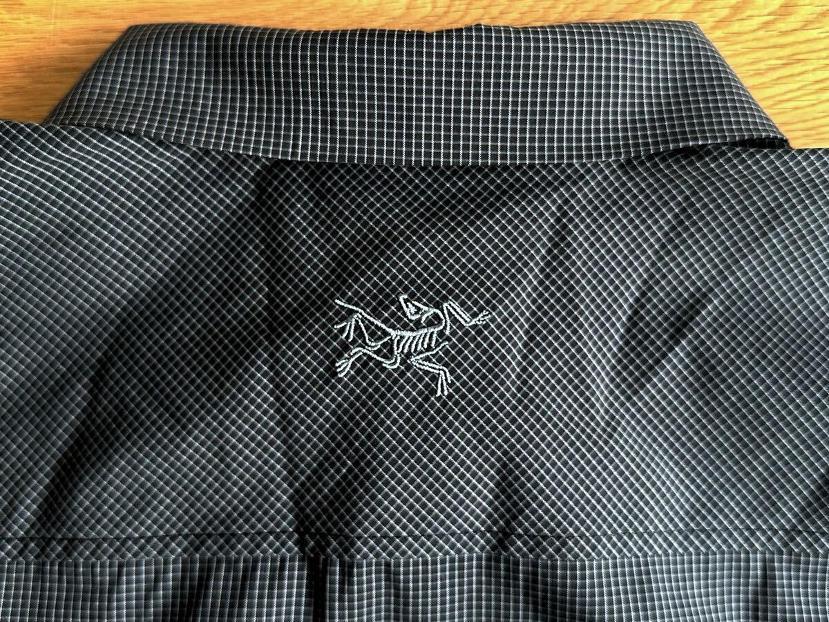 レア 極美品】ARC'TERYX KASLO SHIRT LS Black Large レア 極美品】ARC'TERYX KASLO SHIRT LS Black Large