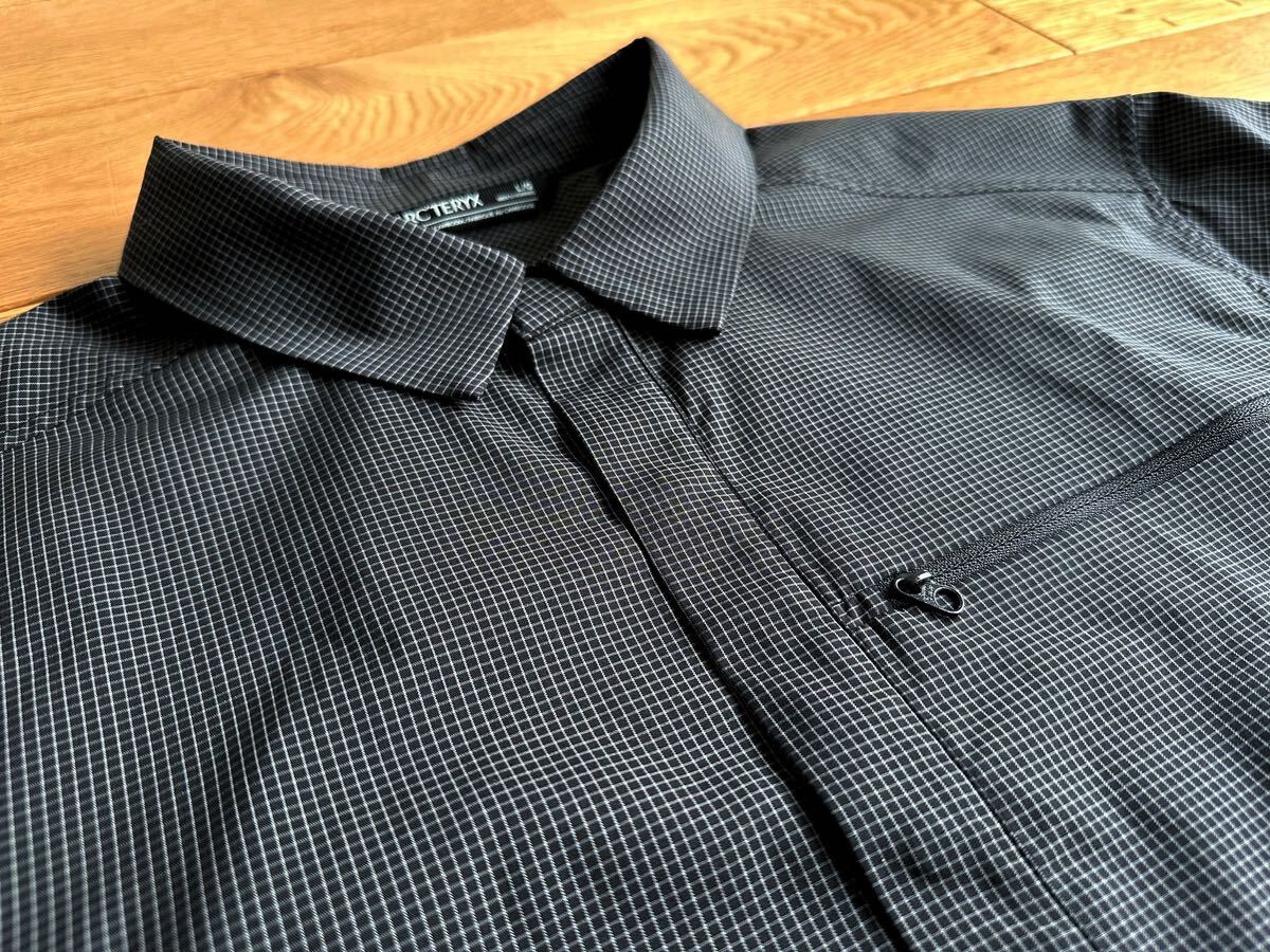 レア 極美品】ARC'TERYX KASLO SHIRT LS Black Large レア 極美品】ARC'TERYX KASLO SHIRT LS Black Large