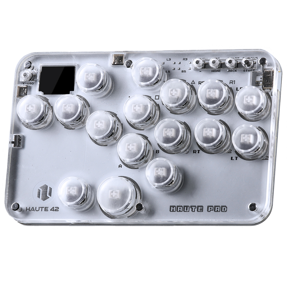 Haute42 G16 RGB レバーレス【Hitbox アーケードコントローラー Haute42 G16 RGB レバーレス【Hitbox アーケードコントローラー