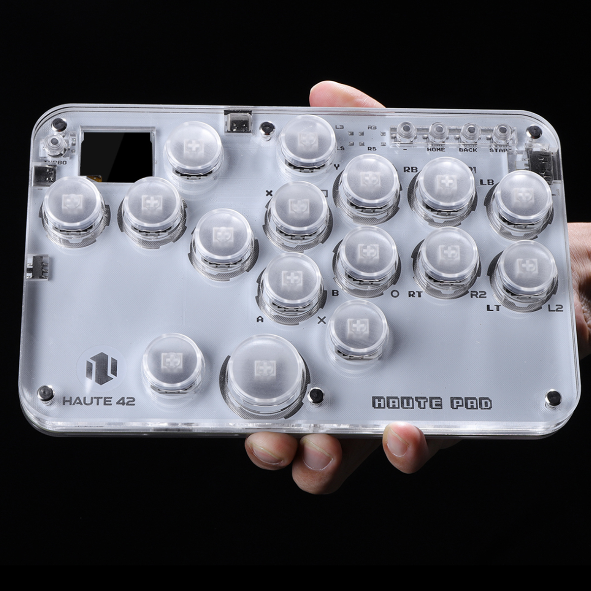 Haute42 G16 RGB レバーレス【Hitbox アーケードコントローラー Haute42 G16 RGB レバーレス【Hitbox アーケードコントローラー