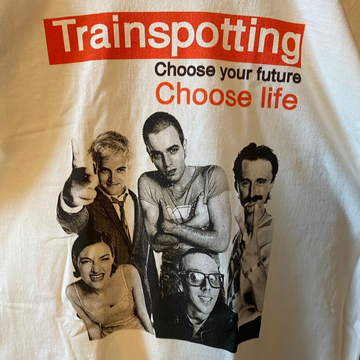 トレインスポッティング リンガー Tシャツ トリム プリント トレインスポッティング リンガー Tシャツ トリム プリント