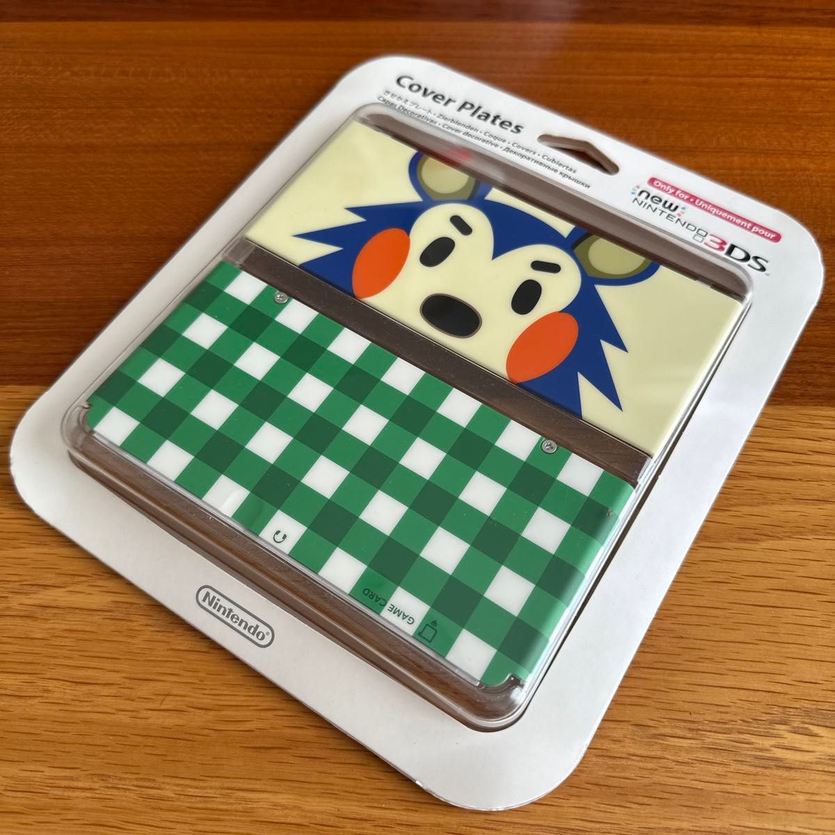 任天堂 New3DS きせかえプレート どうぶつの森 きぬよ エイブル 任天堂 New3DS きせかえプレート どうぶつの森 きぬよ エイブル