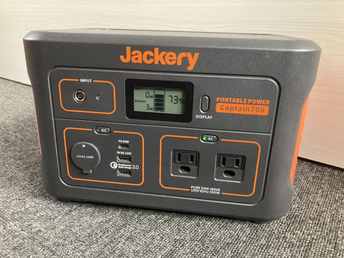 Yahoo!オークション - Jackery ポータブル電源 708 屋外使用無し Yahoo!オークション - Jackery ポータブル電源 708 屋外使用無し
