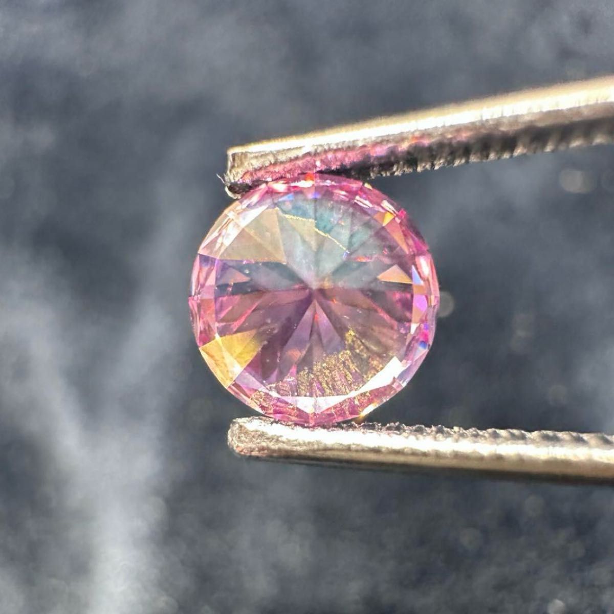 定率割引 西日本 希少】 裸石 ハイグレード 1ct ルース 桜ピンク モアサナイト ダイヤモンド
