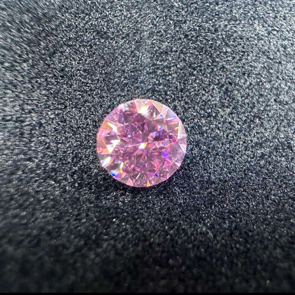 希少】 モアサナイト 桜ピンク ルース 1ct ハイグレード 裸石 希少】 モアサナイト 桜ピンク ルース 1ct ハイグレード 裸石