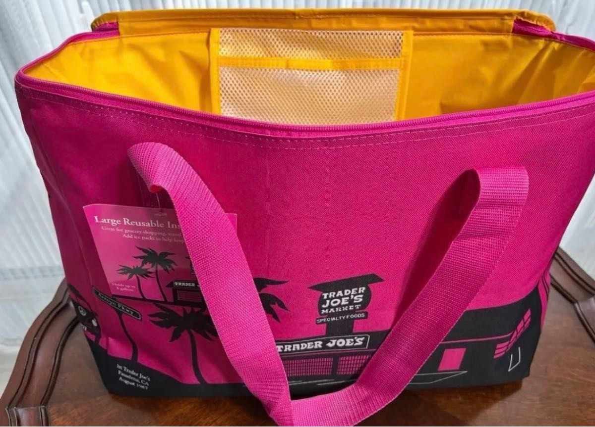 Trader Joe's トレーダージョーズ 保冷バッグ セット 未使用 超 Trader Joe's トレーダージョーズ 保冷バッグ セット 未使用 超