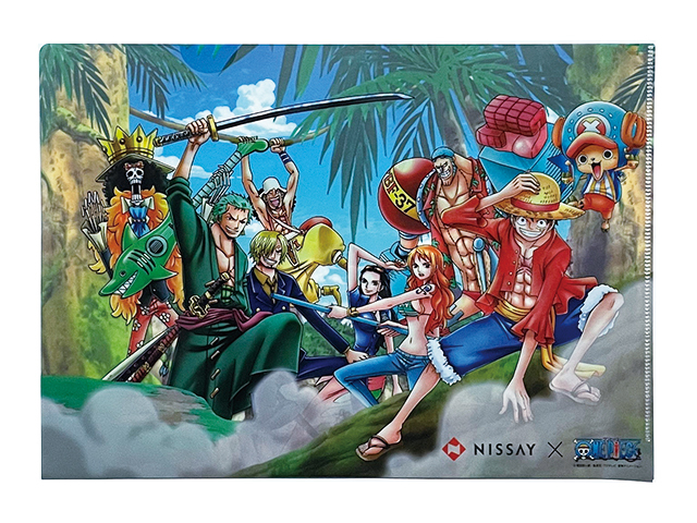 日本生命 × ONE PIECE|クリアファイル 3種セット|ニッセイ 日本生命 × ONE PIECE|クリアファイル 3種セット|ニッセイ