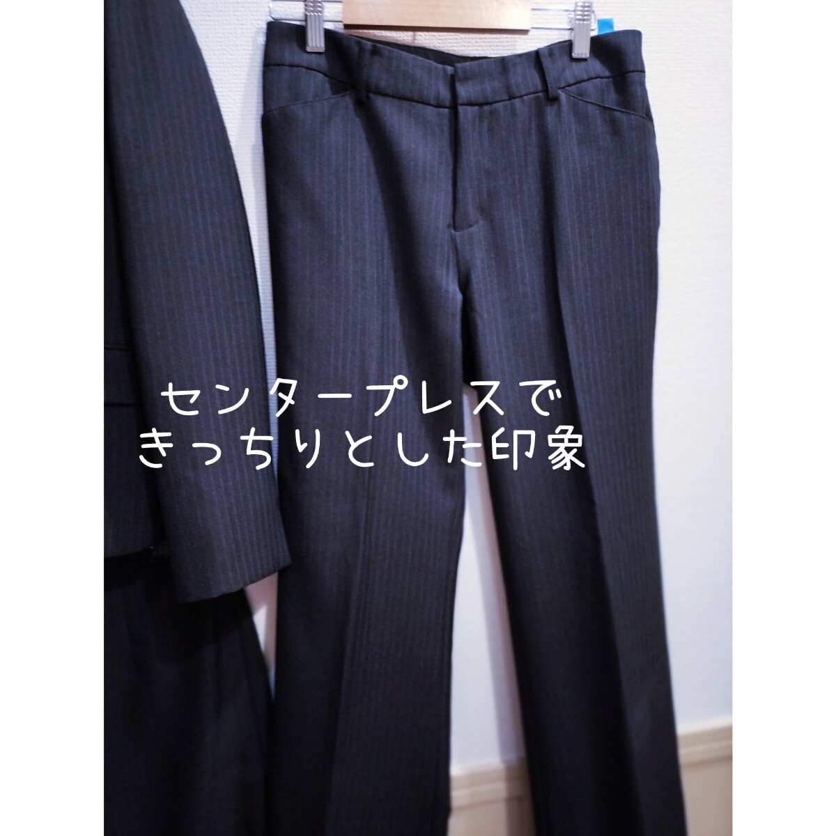 美品】イオン トップバリュ レディーススーツ3点セット13号LL 美品】イオン トップバリュ レディーススーツ3点セット13号LL