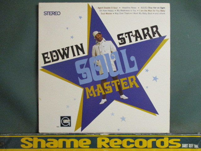 Edwin Starr : Soul Master LP // Agent Double O Soul / 5 point free shipping 