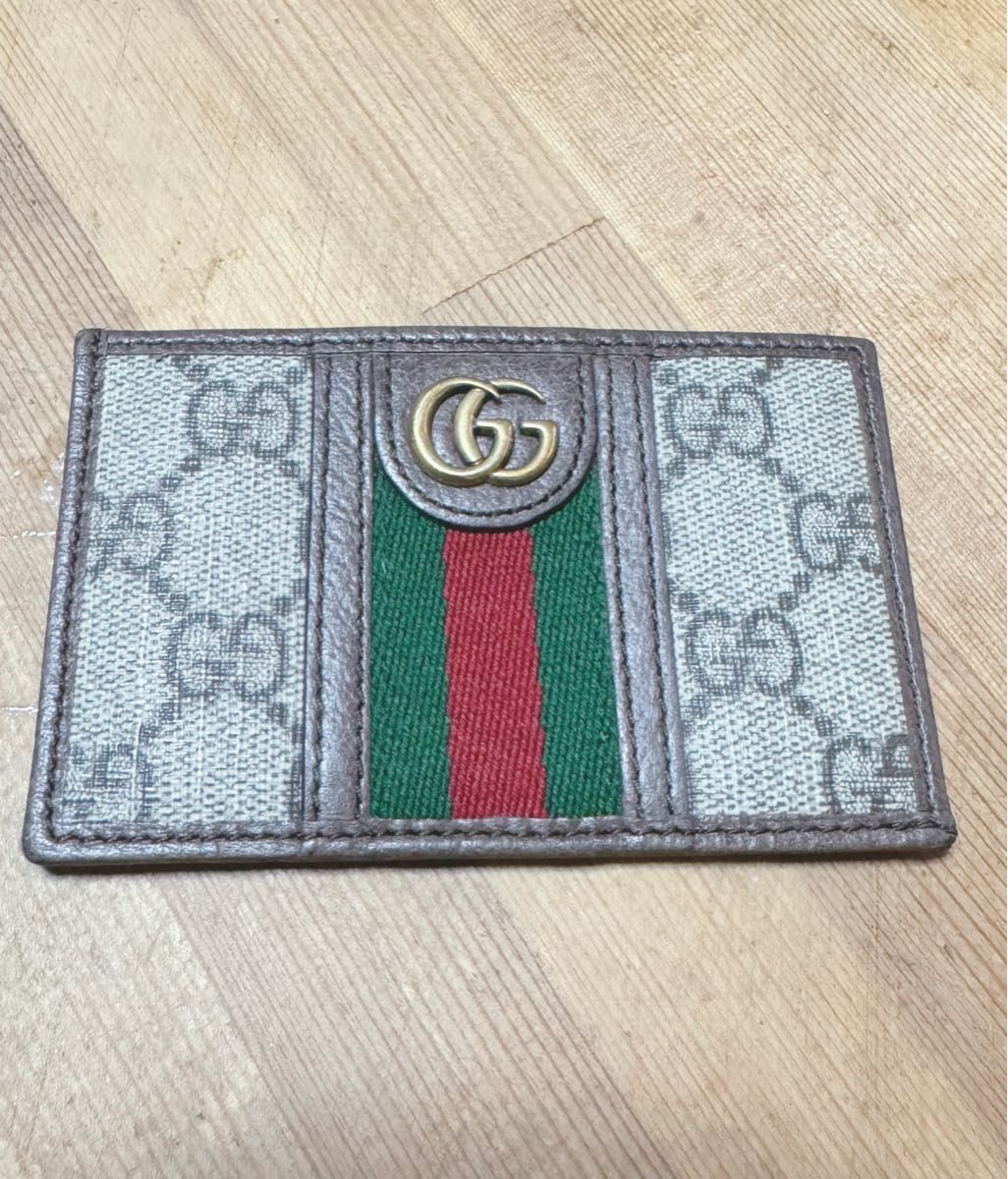 極美品 GUCCI オフィディア カードケース マーモント シェリー 極美品 GUCCI オフィディア カードケース マーモント シェリー