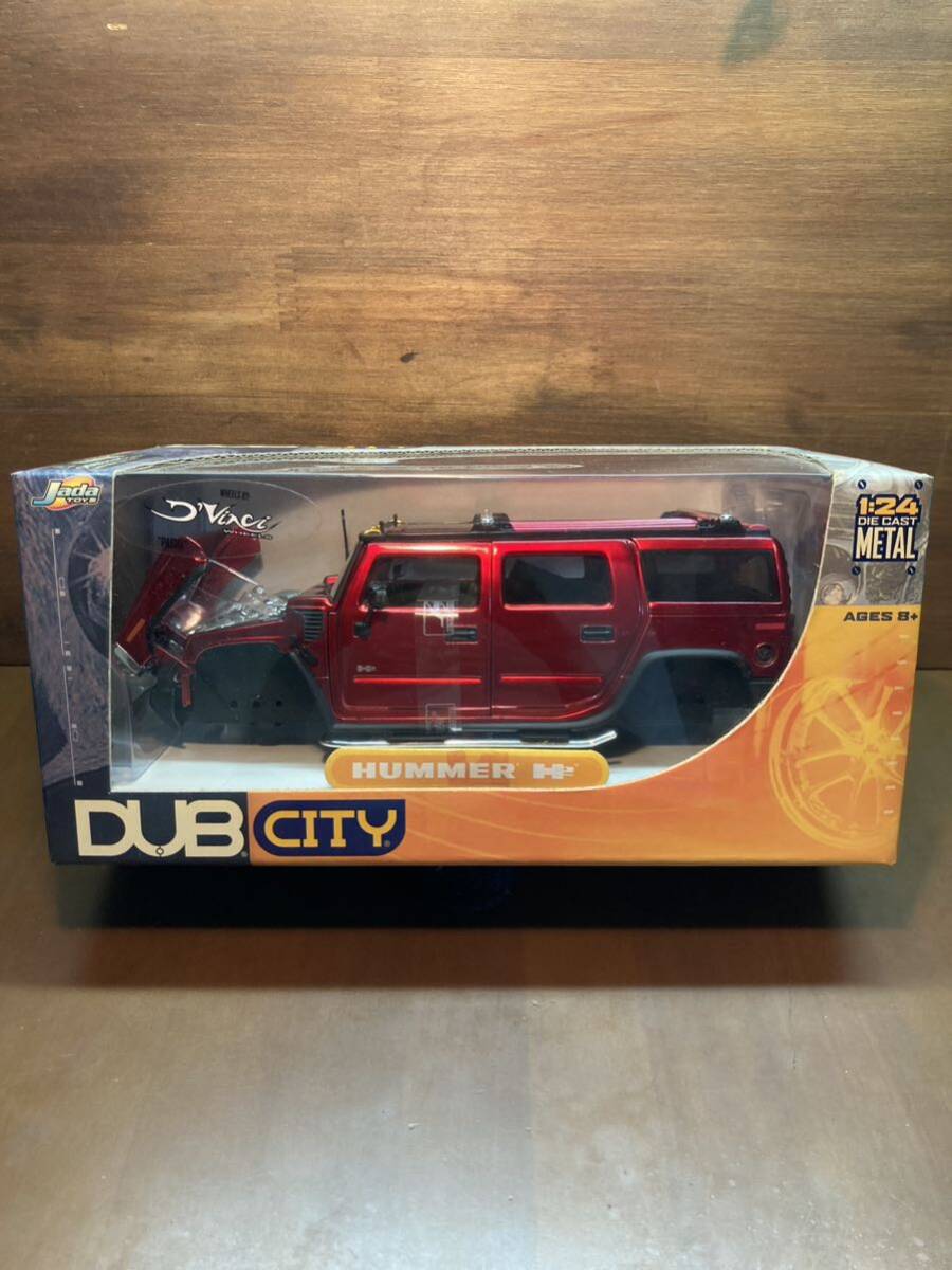  перевод есть Jada toys DUB CITY 1/24 HUMMER H2 миникар Hummer H2 колесо нет редкость 