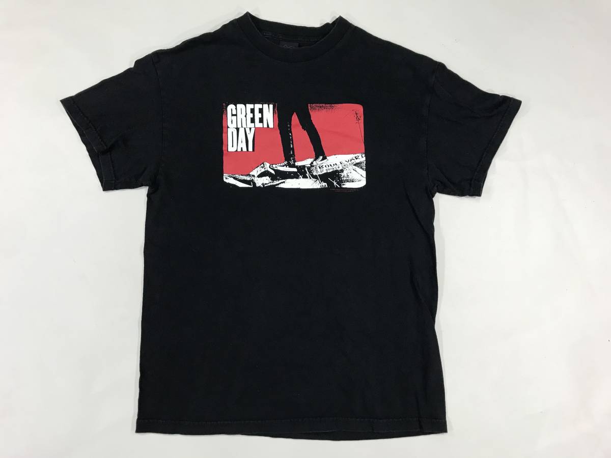 古着 16806 M 半袖 Tシャツ USA コットン ビンテージ オリジナル vintage 60 70 80 90 green day ロック　バンド_画像1