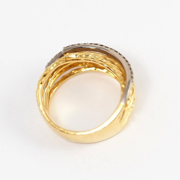 Sirena Azzurro セイレーンアズーロ K18YG/WG ダイヤ0.12ct/0.13 Sirena Azzurro セイレーンアズーロ K18YG/WG ダイヤ0.12ct/0.13