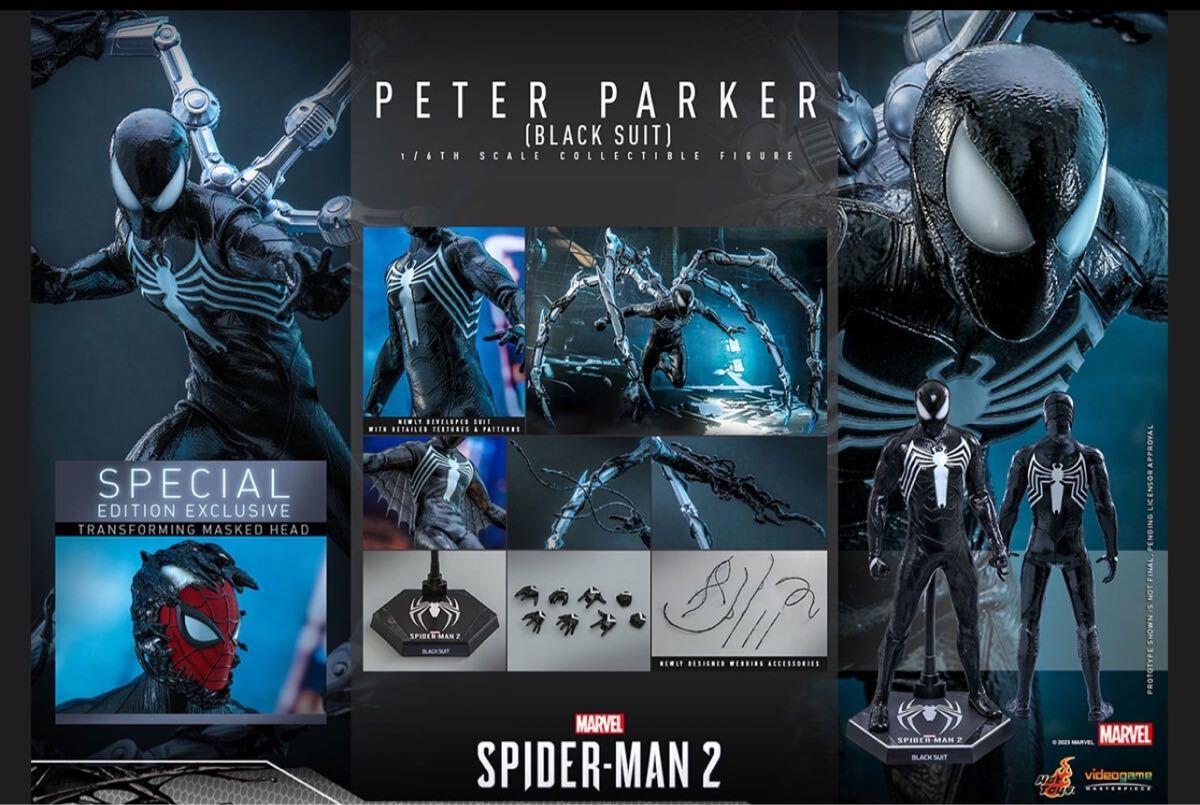 新品未開封限定版 ホットトイズ Marvel's Spider-Man 2 新品未開封限定版 ホットトイズ Marvel's Spider-Man 2