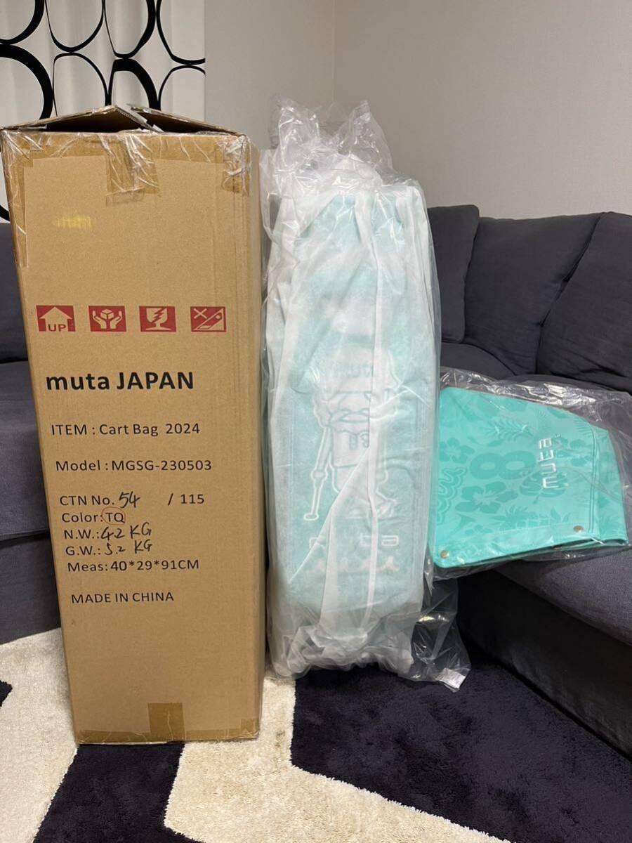 MUTA(ムータ)ジャガード キャスター付きキャディバッグ MUTA(ムータ)ジャガード キャスター付きキャディバッグ