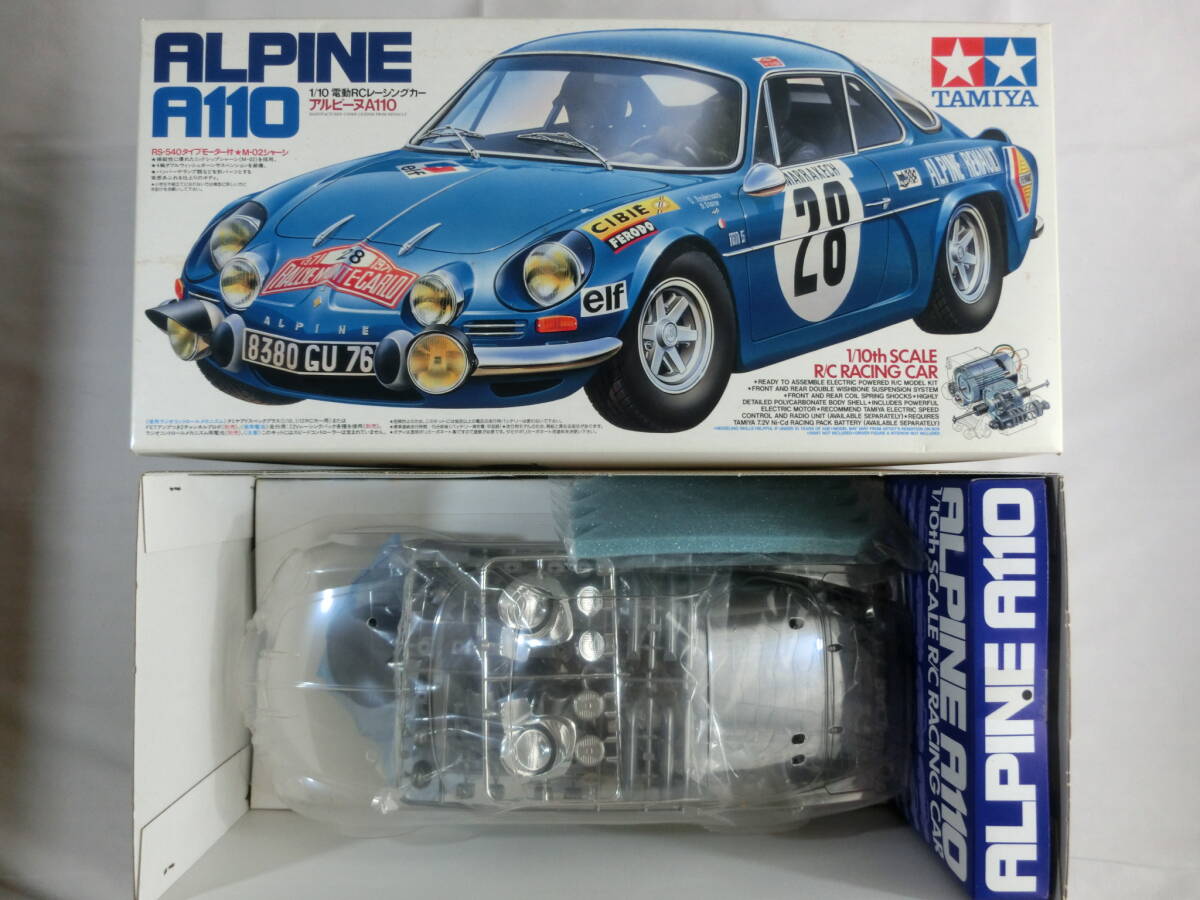 絶版・未組立 アルピーヌA110 M-02シャーシ タミヤ 1/10 ラジコン Yahoo!オークション - タミヤ 電動 1/10 アルピーヌ A110 M-02