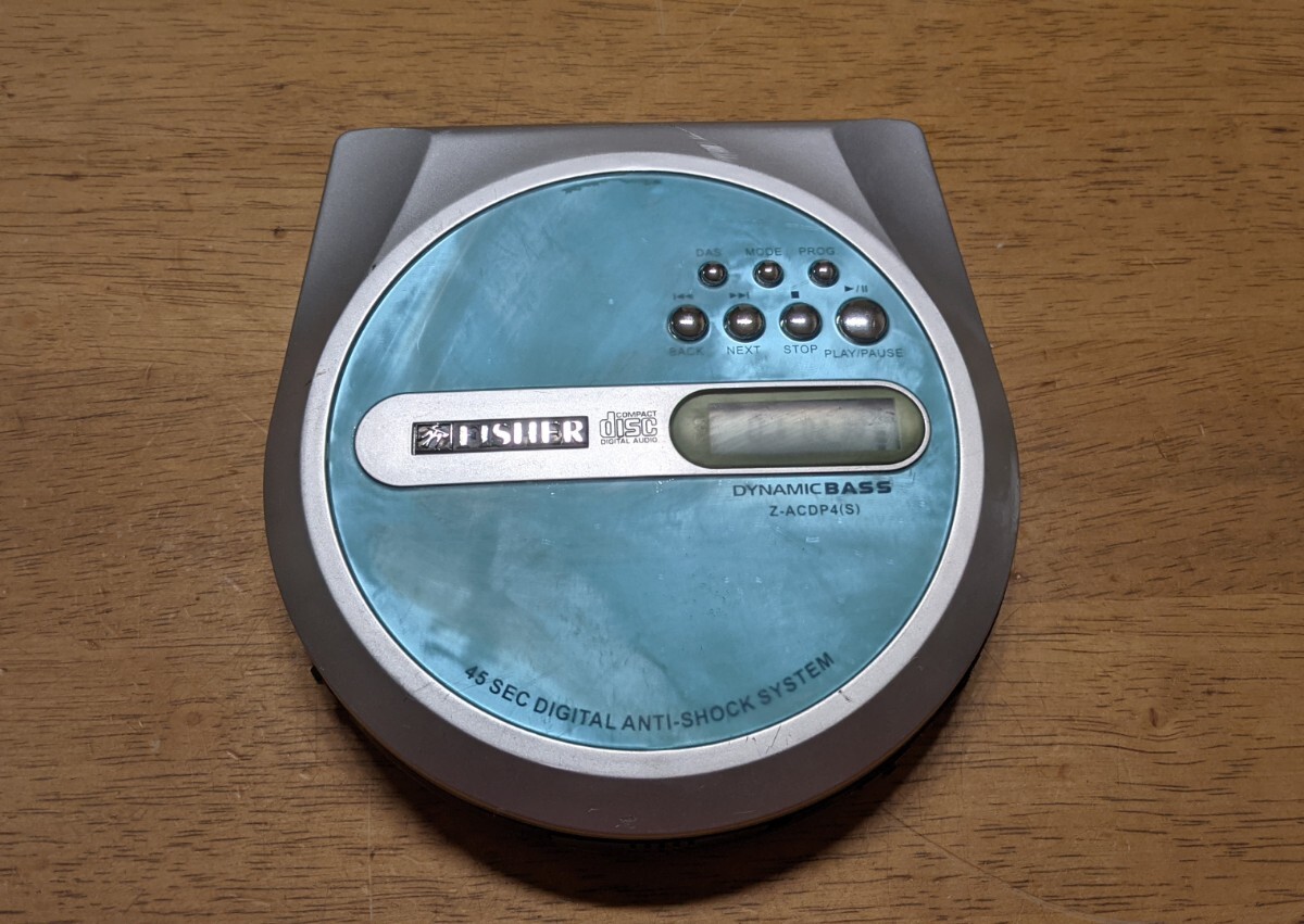 IY2084 SANYO FISHER Z-ACDP4(S)/ポータブルCDプレーヤー/CD IY2084 SANYO FISHER Z-ACDP4(S)/ポータブルCDプレーヤー/CD