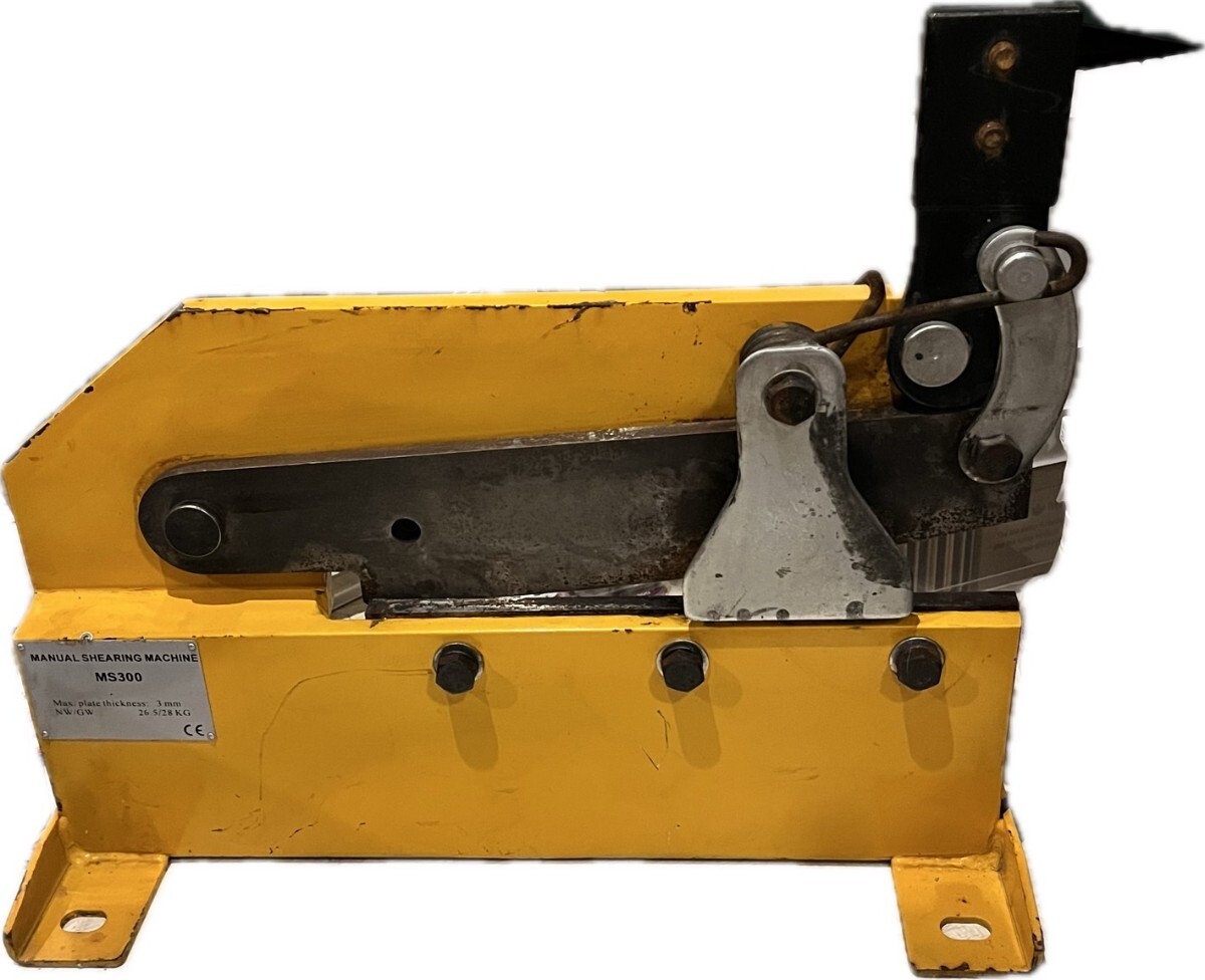 MANUAL SHEARING MACHINE MS300 手動 鉄板切断機 レバーシャー MANUAL SHEARING MACHINE MS300 手動 鉄板切断機 レバーシャー