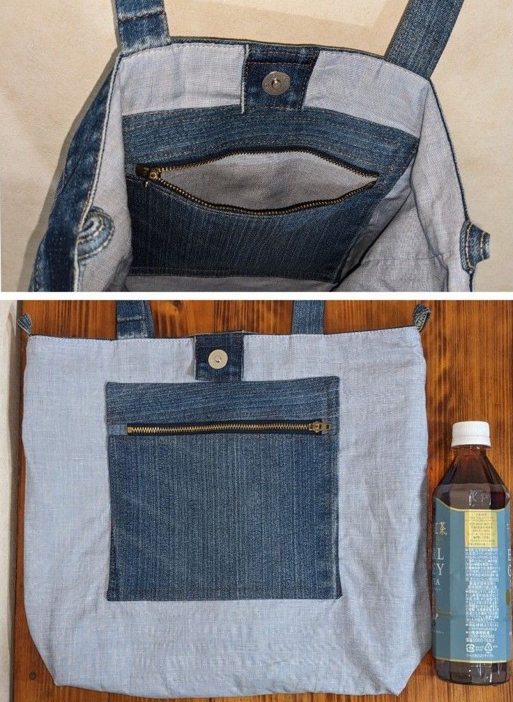 USEDデニムの縦型肩がけバッグ((ハンドメイド)) デニムリメイク USEDデニムの縦型肩がけバッグ((ハンドメイド)) デニムリメイク