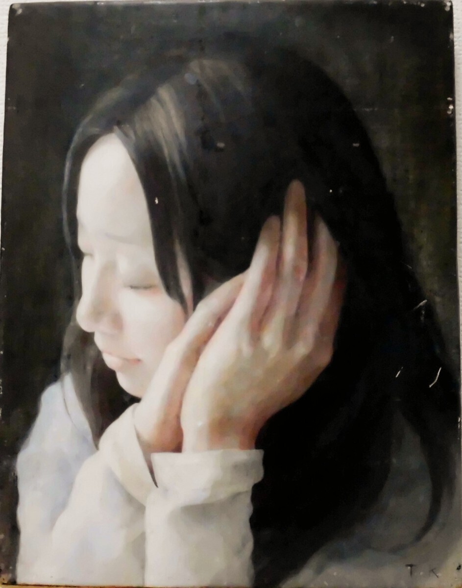 リアリズム 精密油彩画 直筆サインあり (魚谷洋 絵画 お値下げ リアリズム 精密油彩画 直筆サインあり (魚谷洋 絵画 お値下げ
